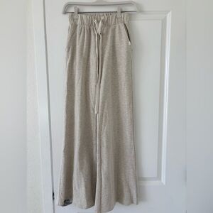 Urban Outfitters- out from under- Cream wide leg Lounge Pants